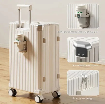 Trolley Luggage Set | Durable Travel Suitcase with Password Lock