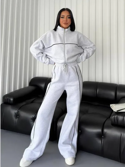 Relaxed Zip Lounge Set