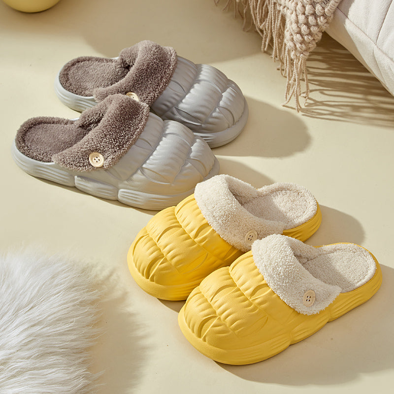 Unisex Furry Slides | Warm Indoor Slippers for Everyday Comfort