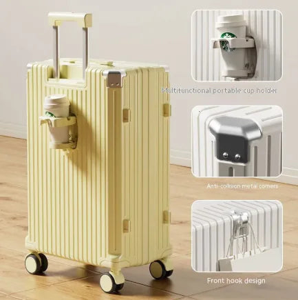 Trolley Luggage Set | Durable Travel Suitcase with Password Lock