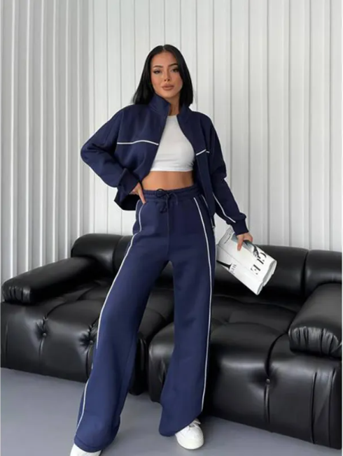 Relaxed Zip Lounge Set