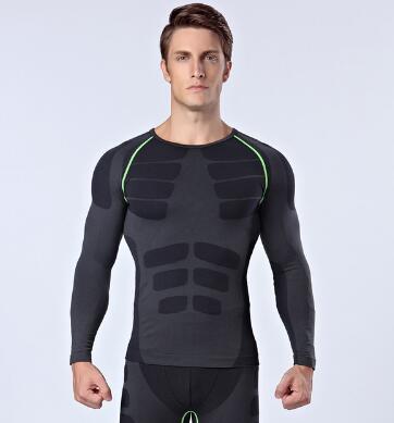 Combinaison de sport de compression pour homme