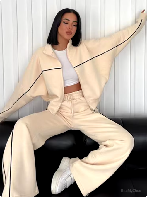 Relaxed Zip Lounge Set