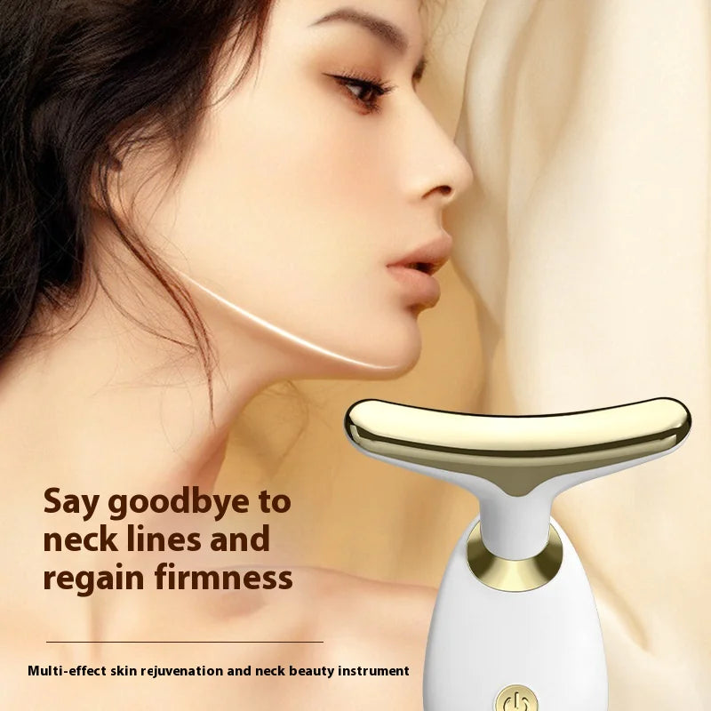 Electric Facial Beauty Massage Instrument – Microcurrent & Vibration for Youthful Skin