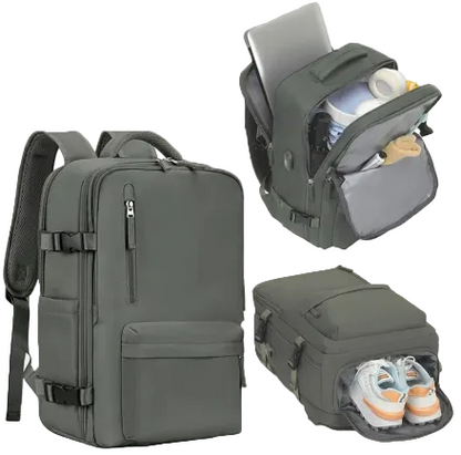 Oversized Travel Backpack with Multi-Compartment Storage
