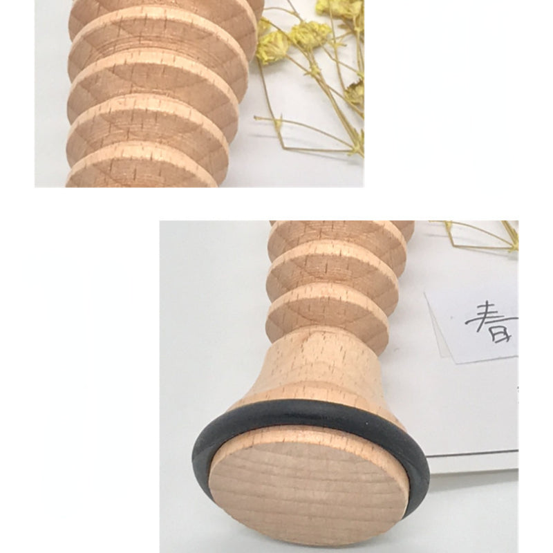 Hölzerne Rollmassage-Stäbe