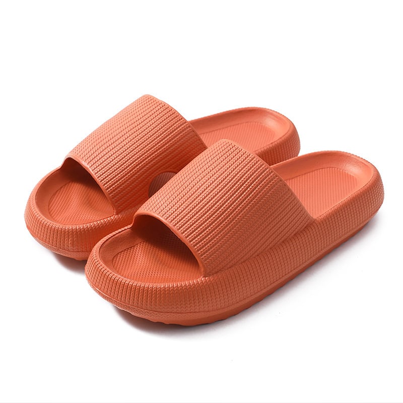 Women's Slip-On Summer Sandals with Thick Sole – Casual Non-Slip Design
