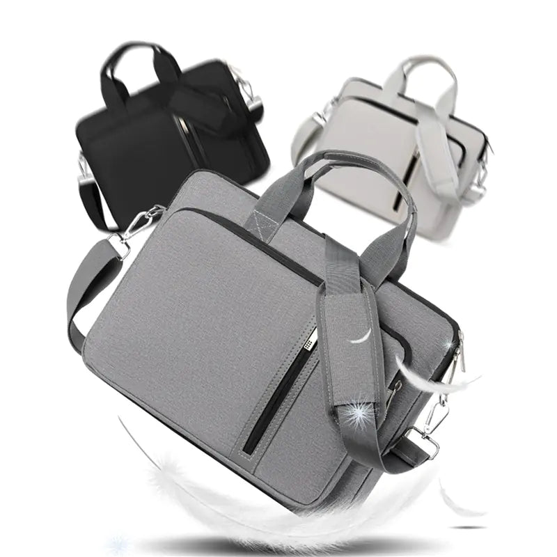 Shockproof Laptop Shoulder Tote Bag | Protective 13.3–15.6 Inch Laptop Case