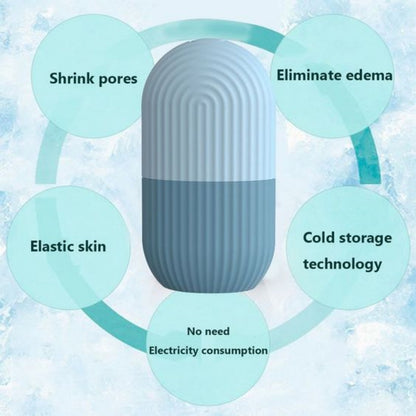Face Ice Roller Shell Massage Tool