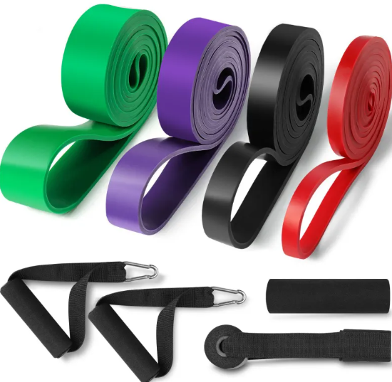 Bandes de résistance pour l'entraînement à la maison et en salle