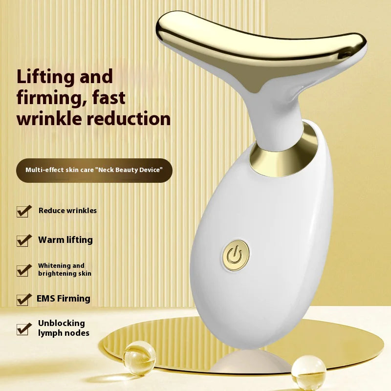 Electric Facial Beauty Massage Instrument – Microcurrent & Vibration for Youthful Skin