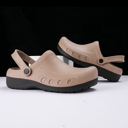 Comfort Clog Slides with Back Strap