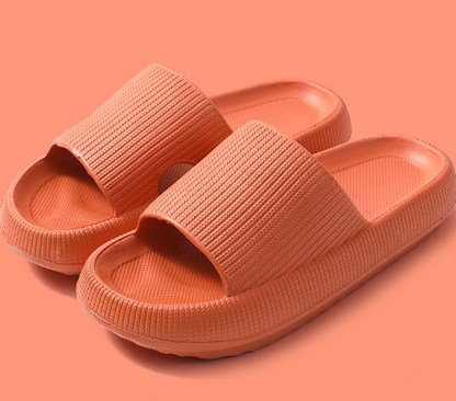 Women's Slip-On Summer Sandals with Thick Sole – Casual Non-Slip Design