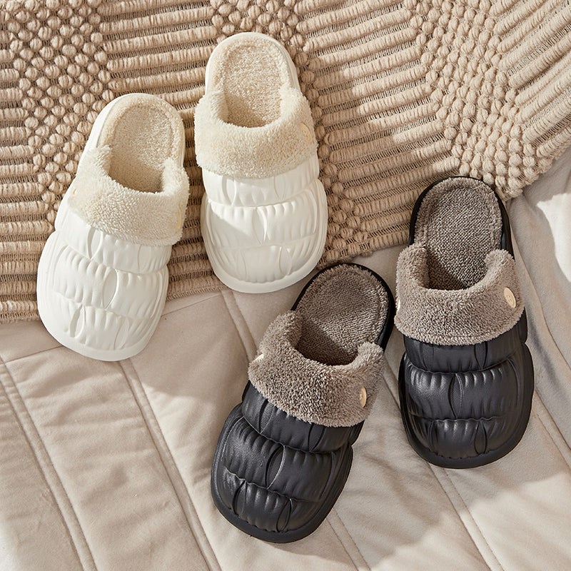 Unisex Furry Slides | Warm Indoor Slippers for Everyday Comfort
