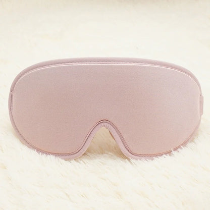 Pink sleep mask for comfortable rest and naps
