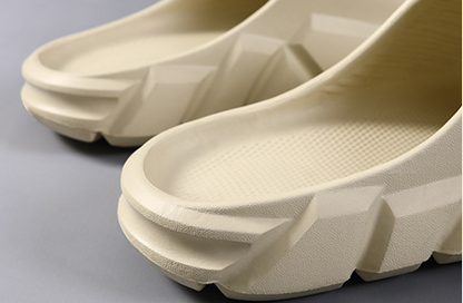 Men’s Thick Sole Slip-On Slides – Lightweight Everyday Comfort Slippers