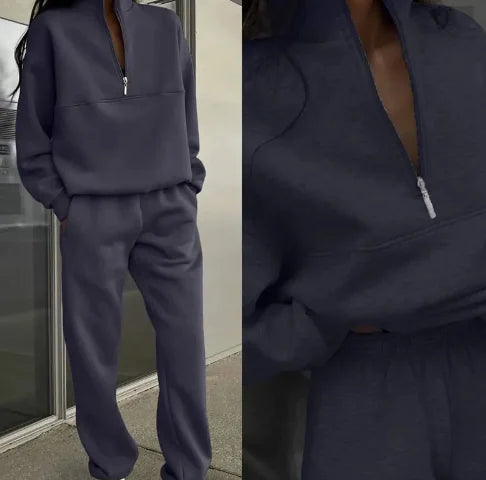 Urban Comfort Lounge Set – Stylish Two-Piece Outfit for Women