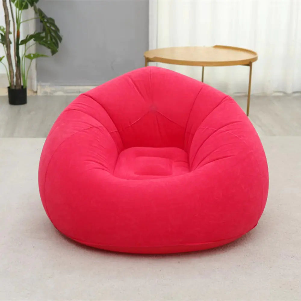 Red inflatable lounge Sofa