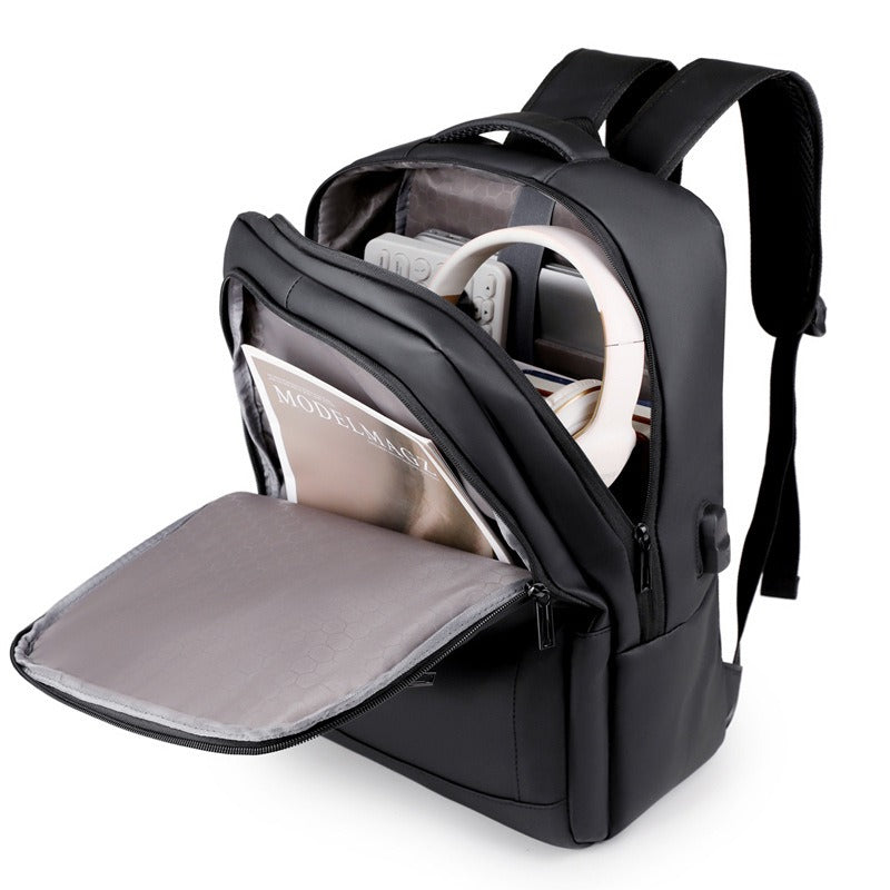 Portable Waterproof Laptop Backpack with USB Port