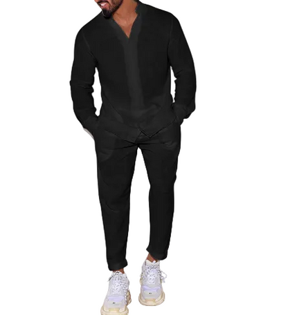 Men Loose Fit Lounge Set for Everyday Wear