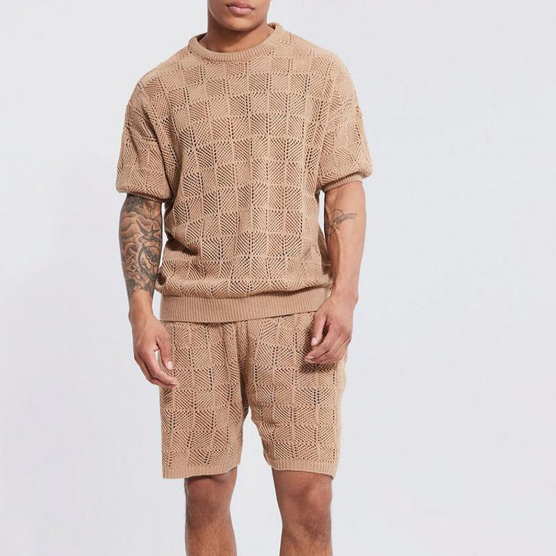 Men's Relaxed Summer Shirt & Shorts Set
