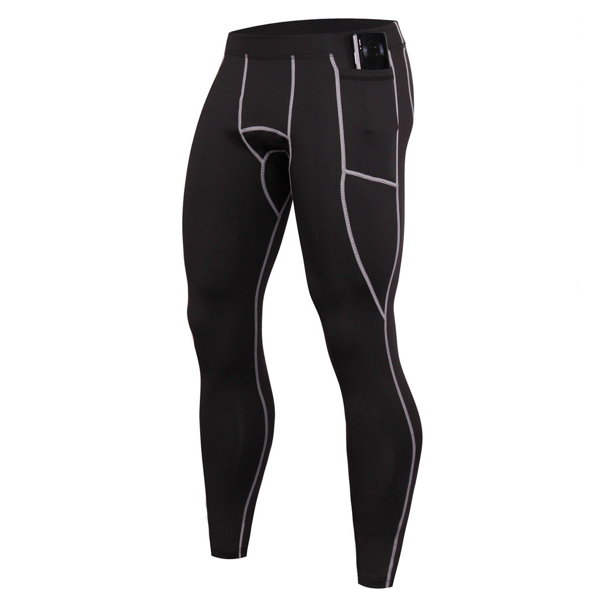 Men's Summer Running Compression Workout Pants