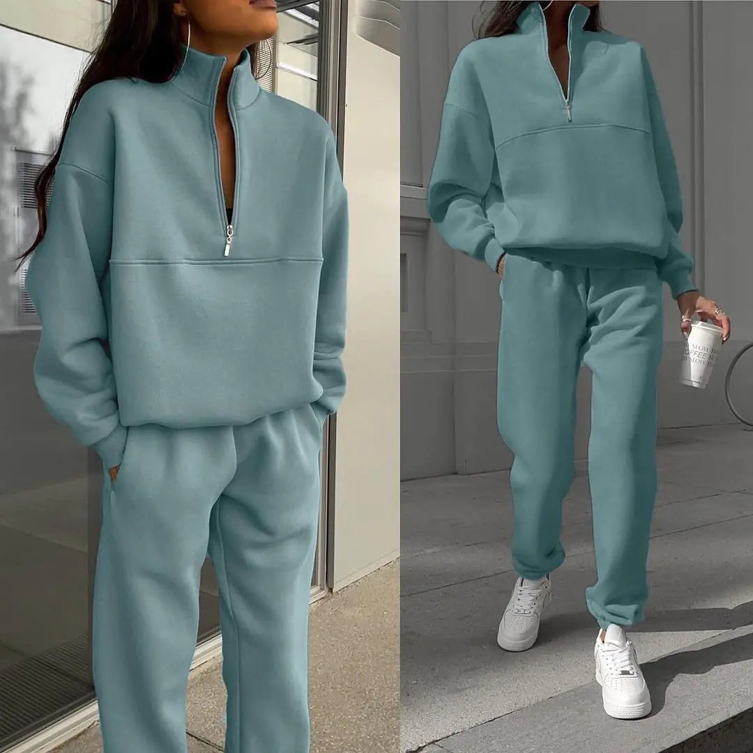 Urban Comfort Lounge Set – Stylish Two-Piece Outfit for Women