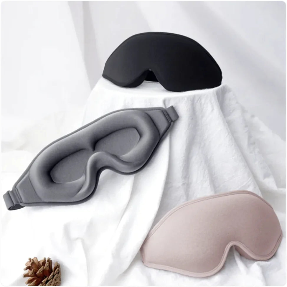 3D Light-Blocking Eye Mask for Daily Comfort and Rest