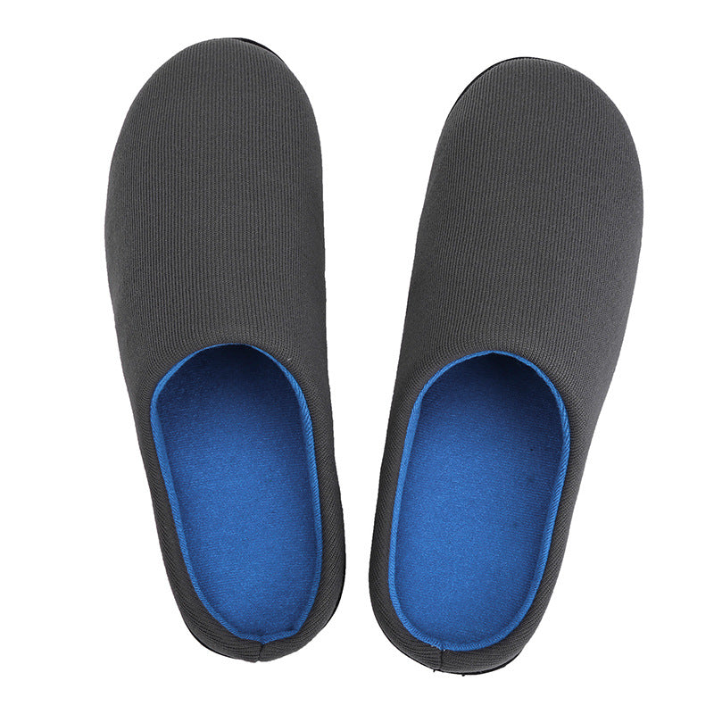 Cotton Indoor Slippers for Men | Simple Soft Winter Comfort