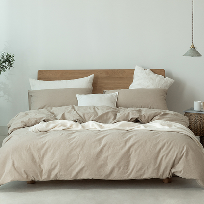 Minimalist Cotton Bedding Set