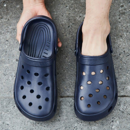 Claquettes à coussin d'air grande taille pour hommes été 2022