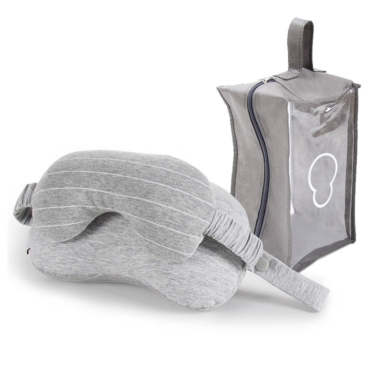 Nackenkissen, Reisekissen mit Schlafmaske