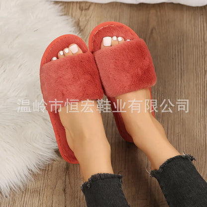 Women’s Plush Winter Slippers | Soft Indoor Wear