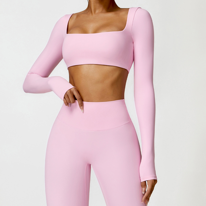Langärmlige Sportkleidung