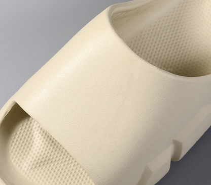 Men’s Thick Sole Slip-On Slides – Lightweight Everyday Comfort Slippers