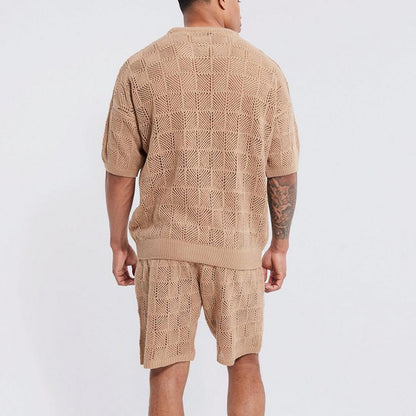 Men's Relaxed Summer Shirt & Shorts Set