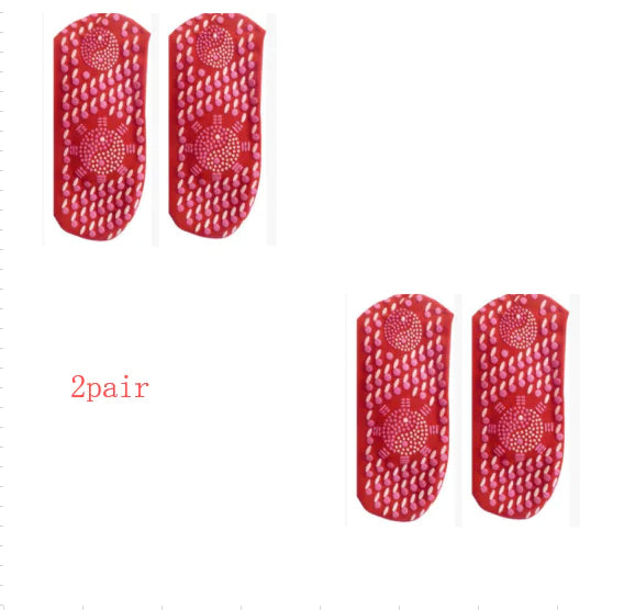 Magnetic Self-Heating Wellness Therapy Socks – Modal Cotton Circulation & Foot Relief
