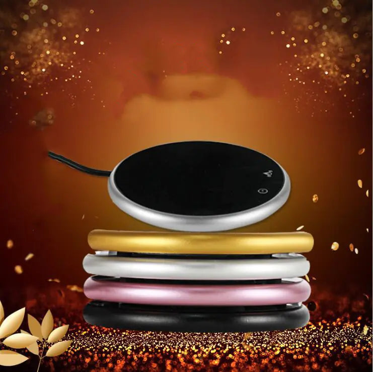 Adjustable Heated Coaster – Retro Style Intelligent Digital Display