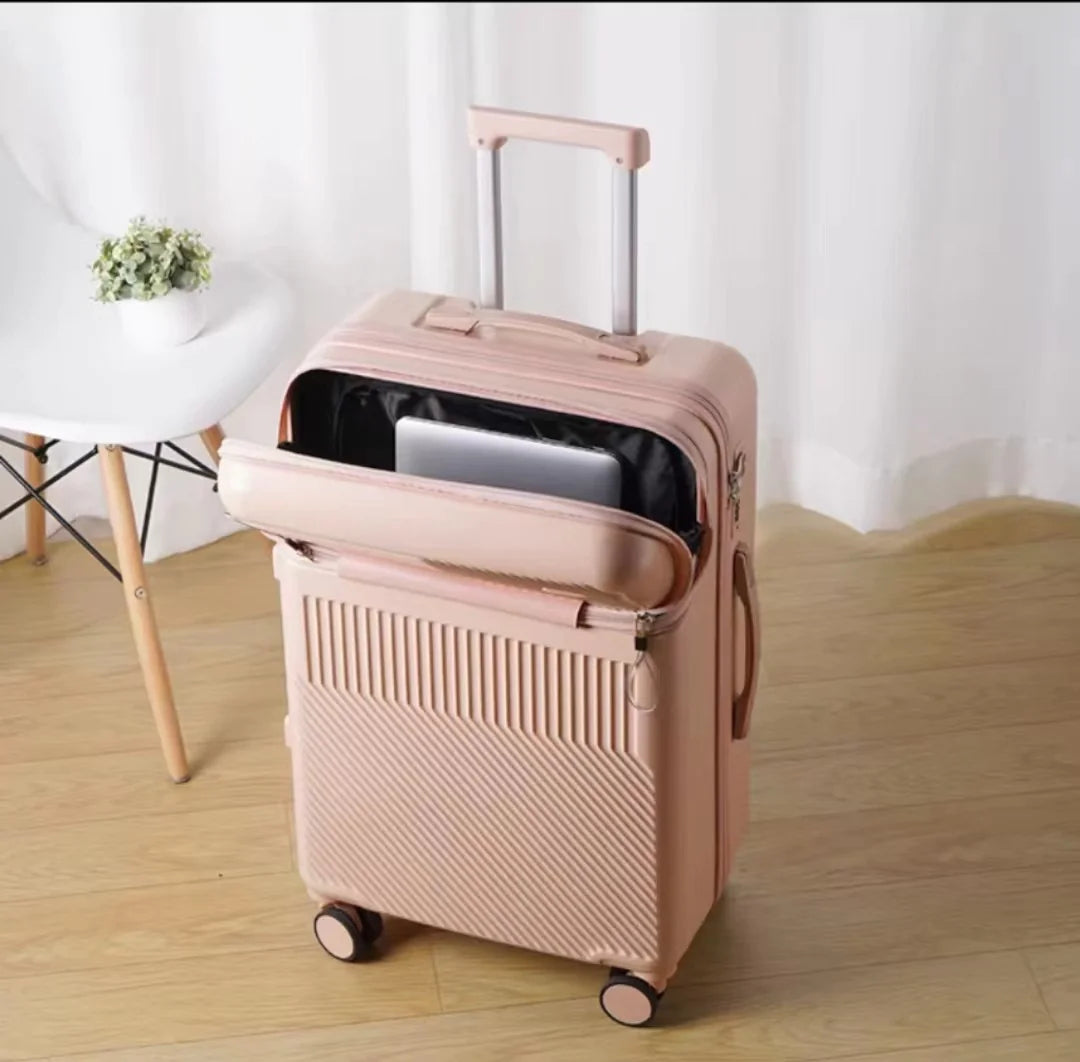 Compact ABS Suitcase with Password Lock | Lightweight Travel Luggage