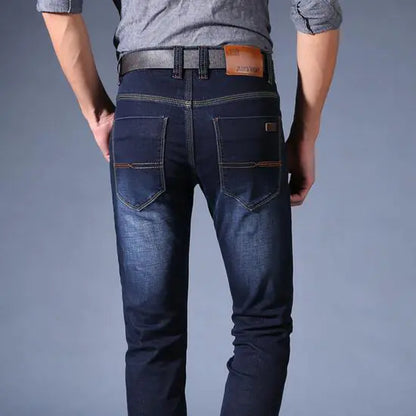 Mid-Rise Stretch Jeans for Men | Comfortable Everyday Fit