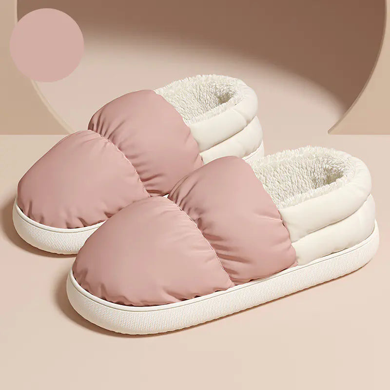 Women’s Soft Cotton Slippers | Indoor Winter Wear
