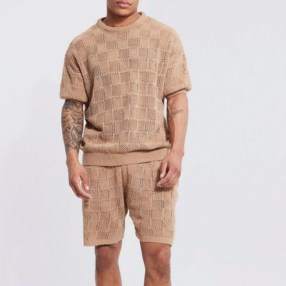 Men's Relaxed Summer Shirt & Shorts Set