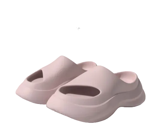 Women’s Thick Sole Home Slippers – Comfortable Slip-On Slides UK