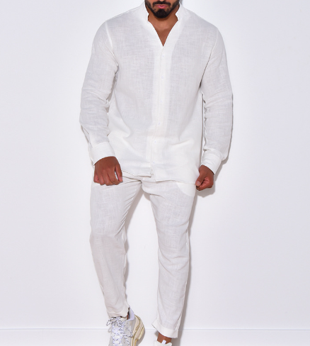 Men Loose Fit Lounge Set for Everyday Wear