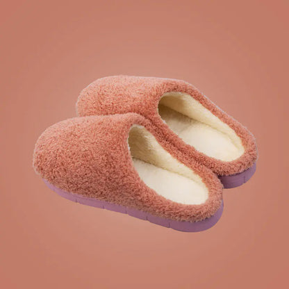Thick-Sole Indoor Soft Slippers | Unisex Plush Winter Comfort