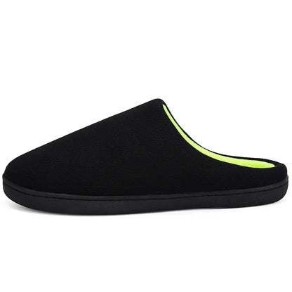 Cotton Indoor Slippers for Men | Simple Soft Winter Comfort