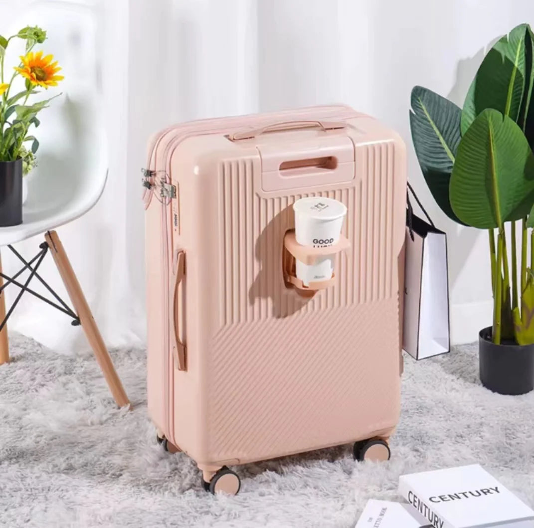 Compact ABS Suitcase with Password Lock | Lightweight Travel Luggage