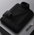 Thermal Thread Turtleneck Sweater – Cozy & Stylish Autumn/Winter Knit