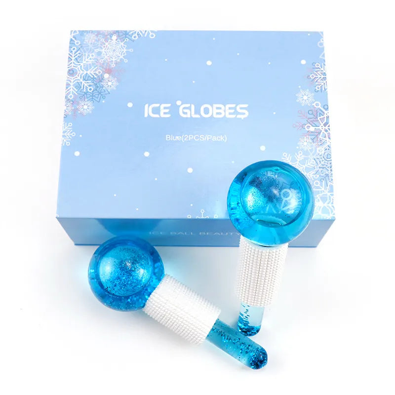 Crystal Energy Beauty Ice Wave Ball – Facial Cold Therapy & Massage Tool