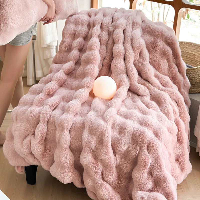 Ultra-Soft Plush Throw Blanket | Premium Soft Home Comfort